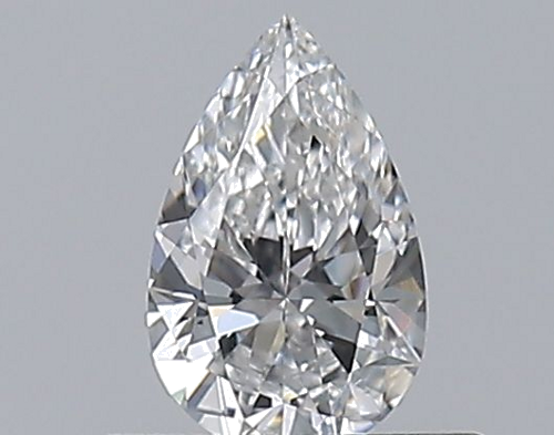 0.35 carat E-VS1 Natūralus Pear Deimantas (1)