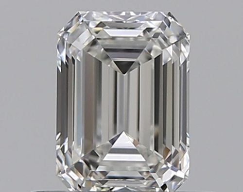 0.51 carat G-VVS2 Natūralus Emerald Deimantas (1)