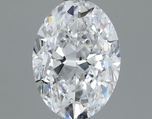 1.5 carat D-SI2 Natūralus Oval Deimantas (1)