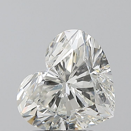 2.01 carat I-SI2 Natūralus Heart Deimantas (1)