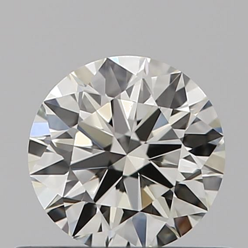0.42 carat K-VVS2 Excellent cut Natūralus Round Deimantas (1)