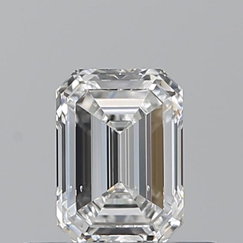 0.5 carat F-SI1 Natūralus Emerald Deimantas (1)