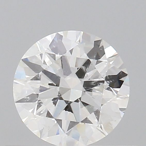 0.52 carat F-SI2 Excellent cut Natūralus Round Deimantas (1)