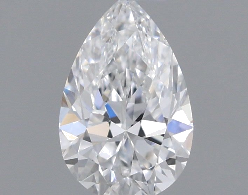 0.3 carat D-VS1 Natūralus Pear Deimantas (1)