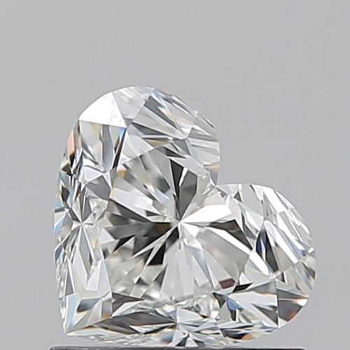 1.01 carat H-VS2 Natūralus Heart Deimantas (1)
