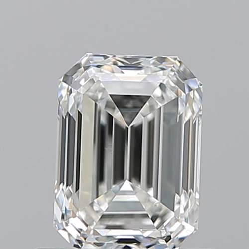1.01 carat H-VVS2 Natūralus Emerald Deimantas (1)