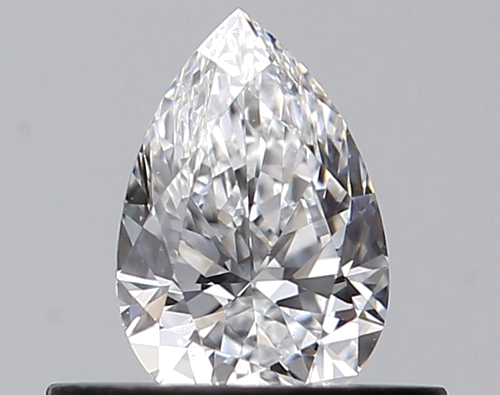 0.4 carat D-VVS1 Natūralus Pear Deimantas (1)