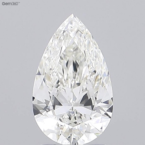 2.02 carat I-IF Natūralus Pear Deimantas (1)