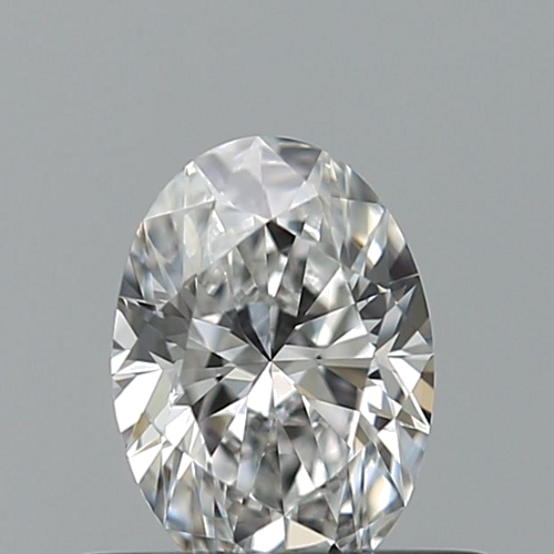0.4 carat D-VVS1 Natūralus Oval Deimantas (1)