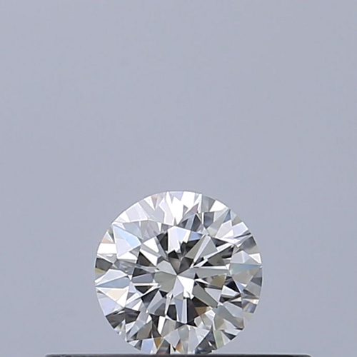 0.19 carat F-VVS2 Excellent cut Natūralus Round Deimantas (1)