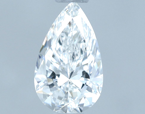 0.5 carat E-IF Natūralus Pear Deimantas (1)