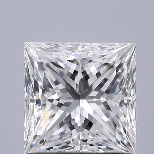 1.02 carat E-VS2 Natūralus Princess Deimantas (1)