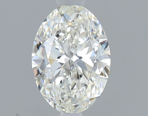 0.5 carat H-VS2 Natūralus Oval Deimantas (1)