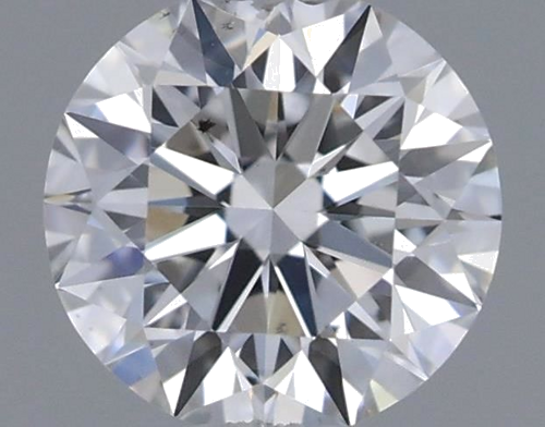 0.35 carat F-SI1 Excellent cut Natūralus Round Deimantas (1)
