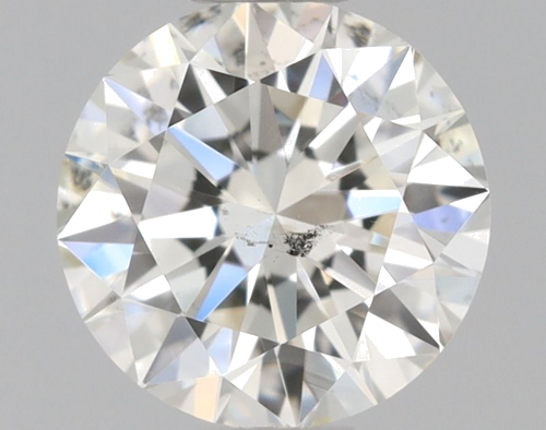 0.51 carat I-SI2 Excellent cut Natūralus Round Deimantas (1)