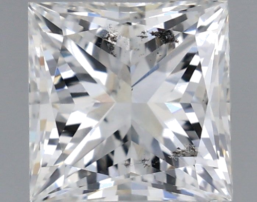 1.01 carat H-SI2 Natūralus Princess Deimantas (1)