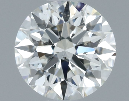 0.53 carat I-SI1 Excellent cut Natūralus Round Deimantas (1)