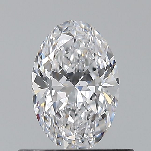0.5 carat D-VS1 Natūralus Oval Deimantas (1)
