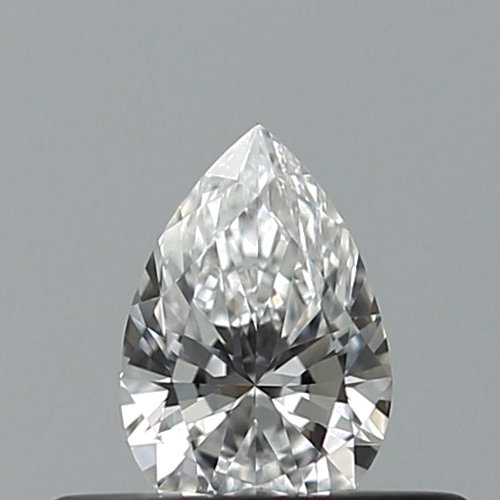 0.23 carat D-VS1 Natūralus Pear Deimantas (1)