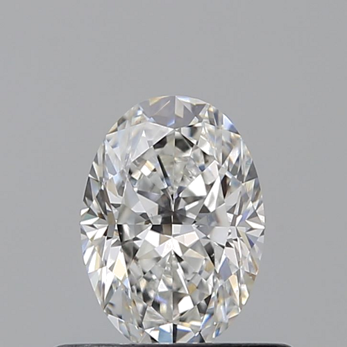 0.55 carat F-SI1 Natūralus Oval Deimantas (1)