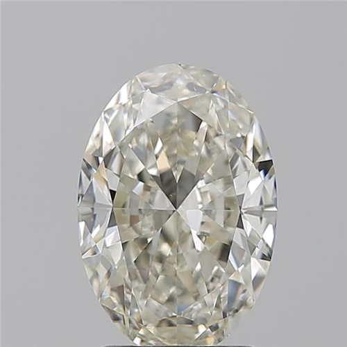 2.01 carat K-SI1 Natūralus Oval Deimantas (1)