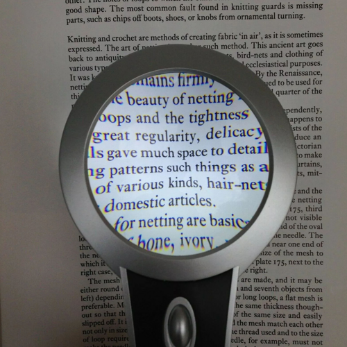 Handheld LED Magnifier 3.6x (2)