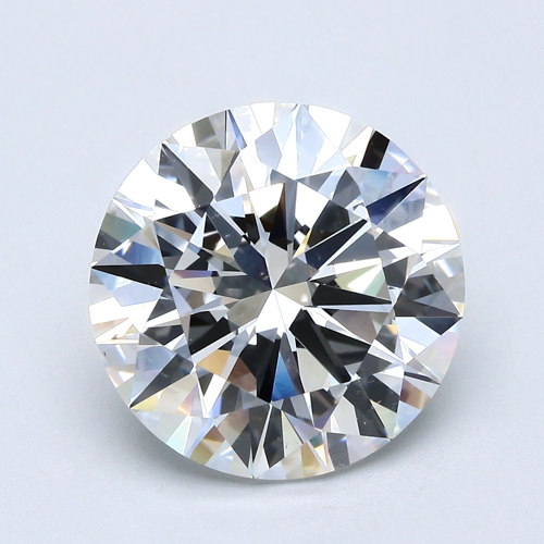 7.01 carat F-VS2 Excellent cut Natūralus Round Deimantas (1)