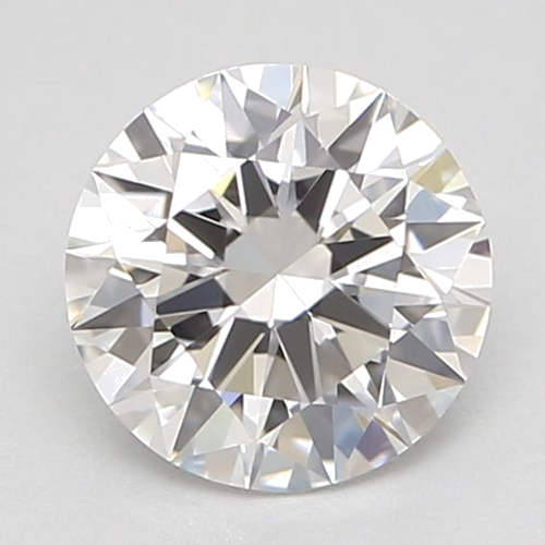 0.5 carat F-VVS1 Excellent cut Natūralus Round Deimantas (1)