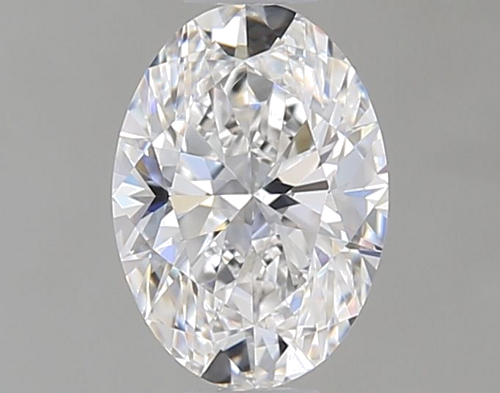 0.52 carat E-VVS2 Natūralus Oval Deimantas (1)