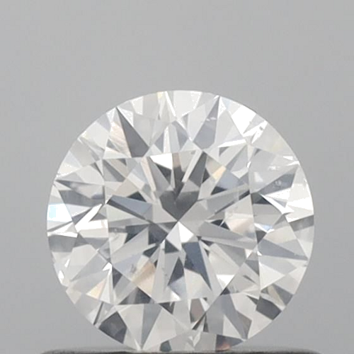 0.5 carat F-SI2 Excellent cut Natūralus Round Deimantas (1)