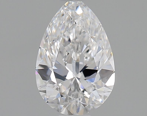 0.53 carat D-VVS2 Natūralus Pear Deimantas (1)