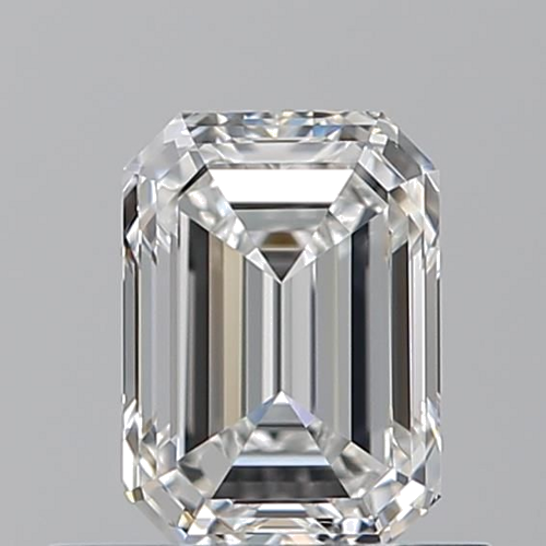 0.7 carat F-VVS1 Natūralus Emerald Deimantas (1)