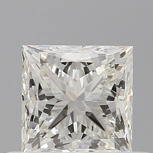 0.5 carat H-VVS2 Natūralus Princess Deimantas (1)