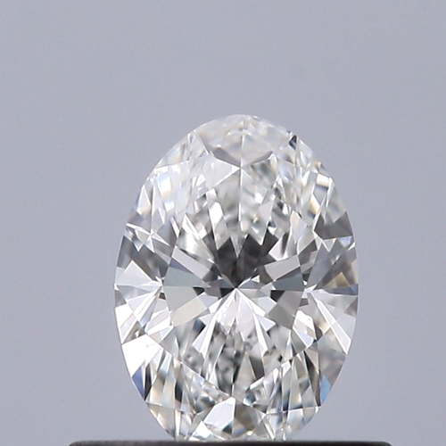 0.4 carat F-VVS1 Natūralus Oval Deimantas (1)