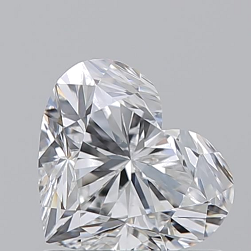 1.01 carat E-SI1 Natūralus Heart Deimantas (1)