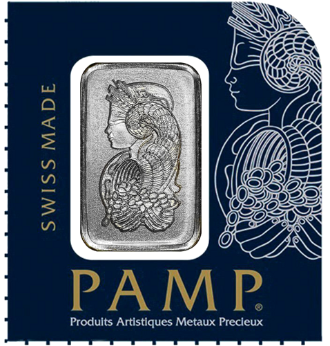 1 g MiniGram Platinum Bar Fortūna PAMP (2)