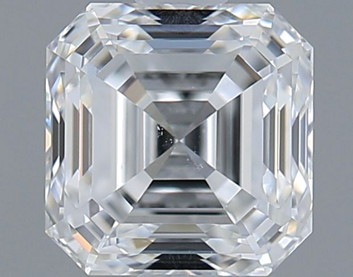 1.2 carat E-SI1 Natūralus Asscher Deimantas (1)