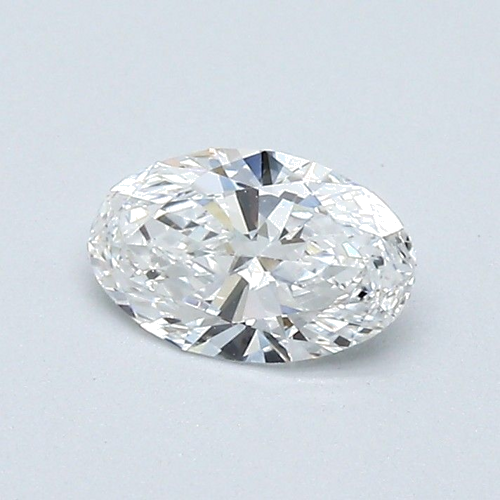 0.42 carat E-VS2 Natūralus Oval Deimantas (1)