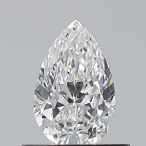 0.5 carat D-VS1 Natūralus Pear Deimantas (1)