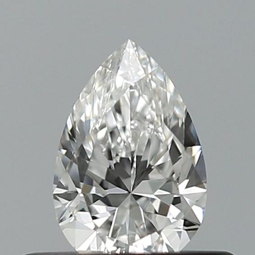 0.32 carat E-VS1 Natūralus Pear Deimantas (1)