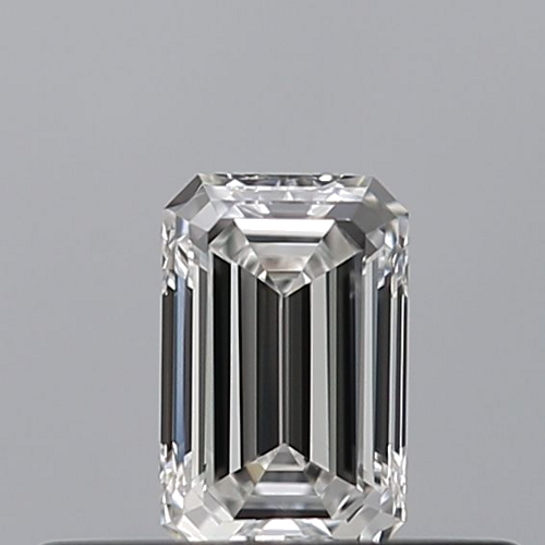 0.24 carat F-VVS1 Natūralus Emerald Deimantas (1)