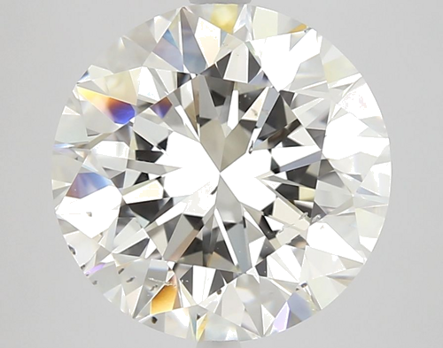 5.01 carat I-SI2 Very Good cut Natūralus Round Deimantas (1)