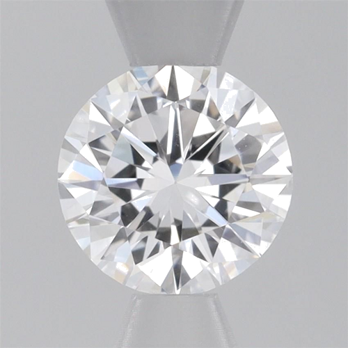 0.51 carat D-VVS2 GD cut Natūralus Round Deimantas (1)