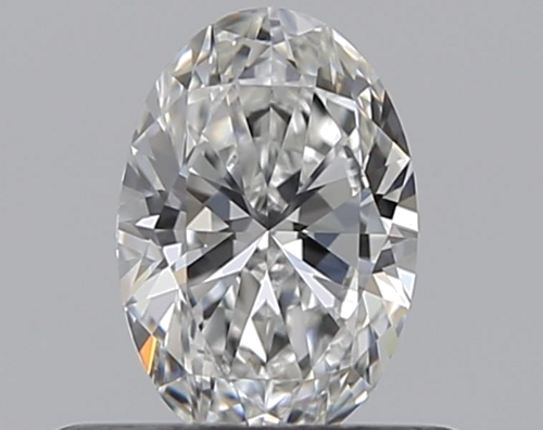 0.4 carat E-VVS2 Natūralus Oval Deimantas (1)