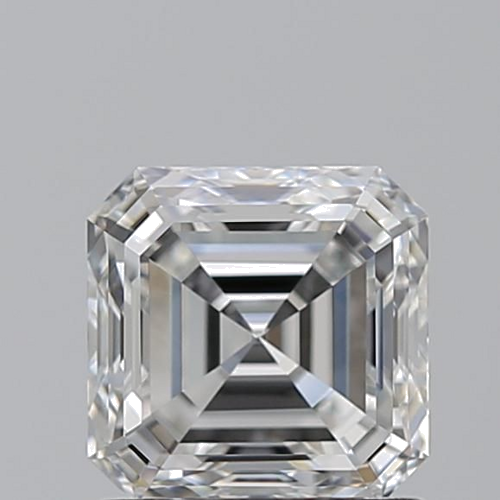 1.2 carat F-VS1 Natūralus Asscher Deimantas (1)