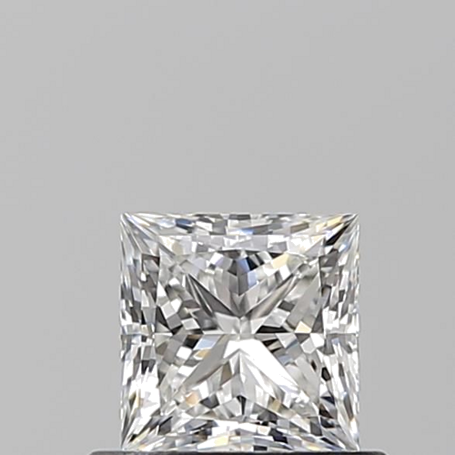 0.61 carat F-VVS1 Natūralus Princess Deimantas (1)