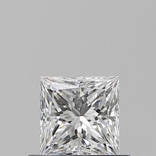 0.53 carat E-VS1 Natūralus Princess Deimantas (1)