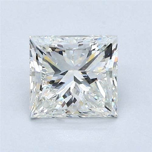 1.7 carat I-SI1 Natūralus Princess Deimantas (1)