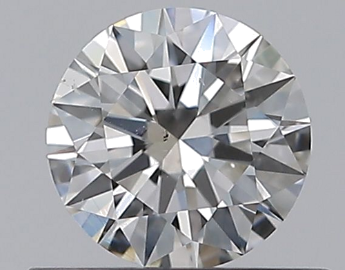 0.5 carat G-SI1 Excellent cut Natūralus Round Deimantas (1)