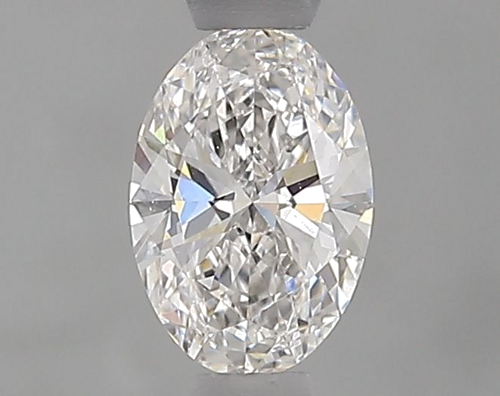 0.51 carat F-SI1 Natūralus Oval Deimantas (1)